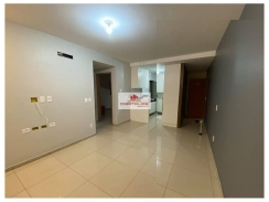 Apartamento com elevador, 2 quartos, sendo 1 suíte, sala